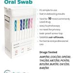 Mouth Swab Drug Test - 10 Panel Drug Test