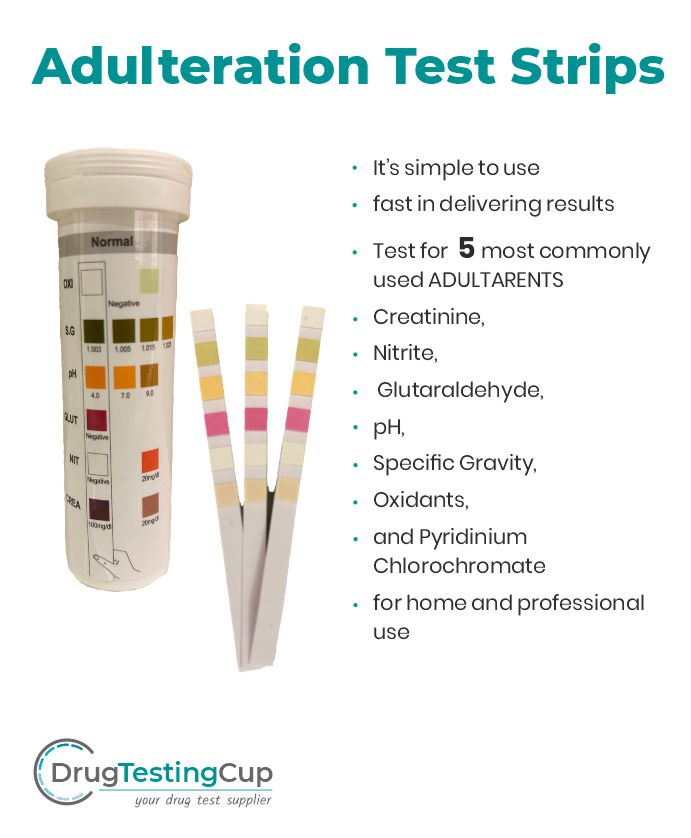 Specimen Validity Test - Adulteration Test Strips